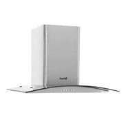 Baridi Curved Glass Cooker Hood Carbon Filters & LED Lights 60cm Stainless Steel Baridi - Dynamic Drive