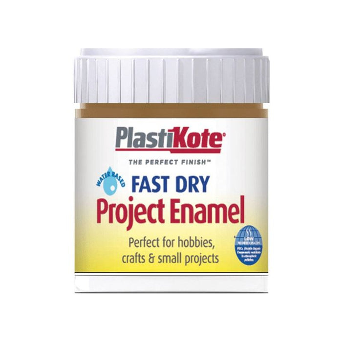 Plastikote Fast Dry Enamel Paint B17 Bottle Nut Brown 59ml PlastiKote - Dynamic Drive