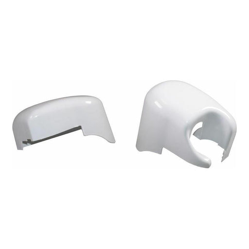 Fiamma F45I Left & Right Hand Motorhome Awning Outer End Cap Cover Polar White Fiamma Fiamma - Dynamic Drive
