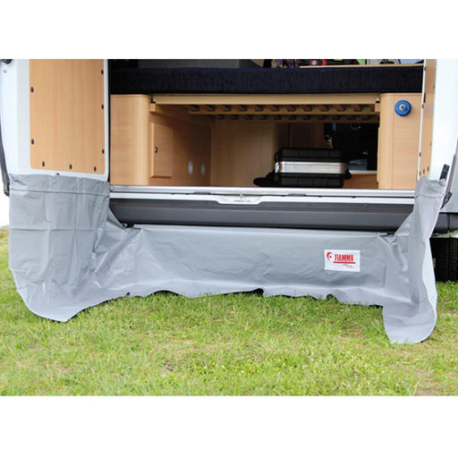 Fiamma Rear Door Skirting For Fiat Ducato Camper Van Skirt Wind Rain Protection 06469-01- FIamma - Dynamic Drive
