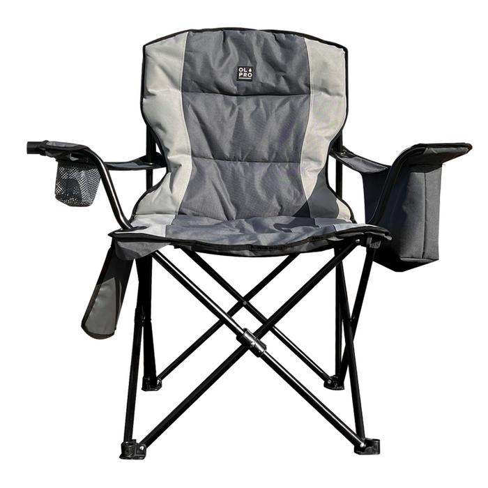Olpro Henwick Chair Grey & Black Olpro - Dynamic Drive