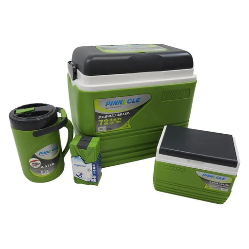 Vango Pinnacle 72Hr 5 Piece Set 32L Green Coolbox Vango - Dynamic Drive