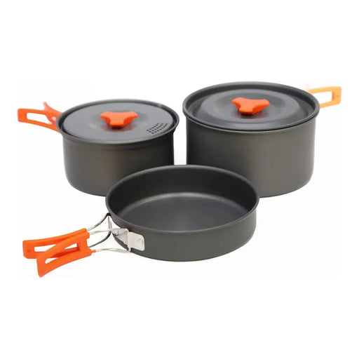 Vango Hard Anodised 2 Person Cook Kit Grey Vango - Dynamic Drive