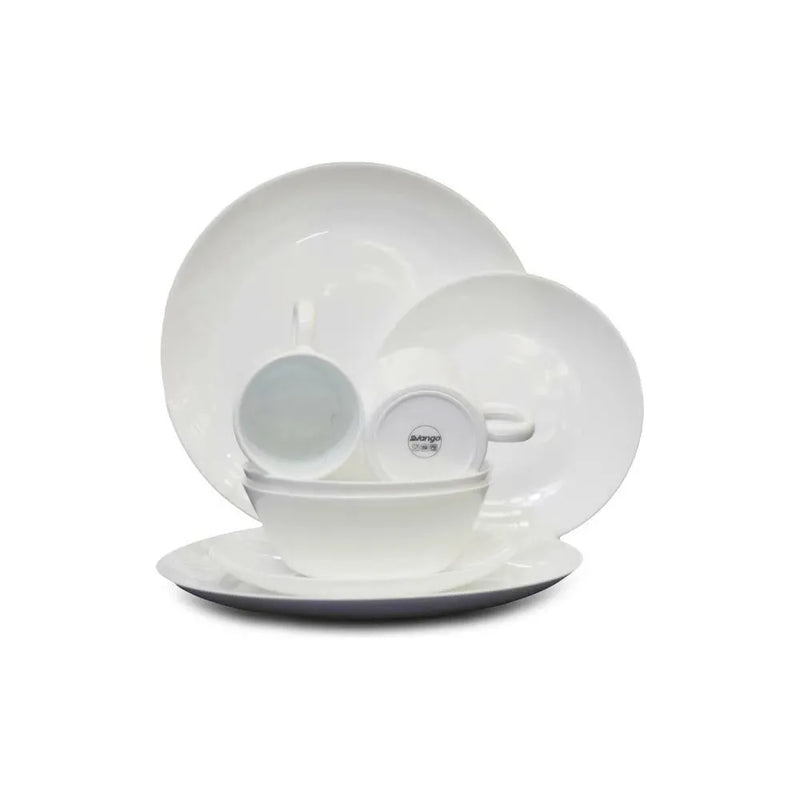 Vango Opal 8 Piece Dining Set 8 Pcs White Vango - Dynamic Drive