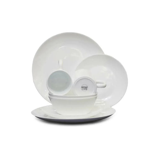 Vango Opal 8 Piece Dining Set 8 Pcs White Vango - Dynamic Drive