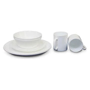 Vango Opal 8 Piece Dining Set 8 Pcs White Vango - Dynamic Drive