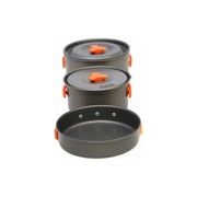 Vango Hard Anodised 2 Person Cook Kit Grey Vango - Dynamic Drive