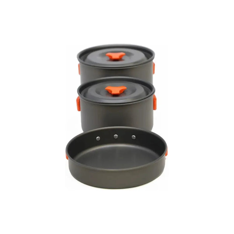 Vango Hard Anodised 4 Person Cook Kit Grey Vango - Dynamic Drive