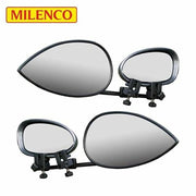 Milenco Aero 4 Towing Mirrors (Convex Glass) x2 Milenco - Dynamic Drive