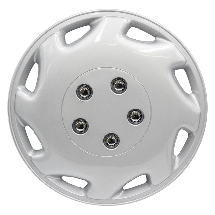 Milenco Caravan Wheel Trim Single 14" Silver Milenco - Dynamic Drive