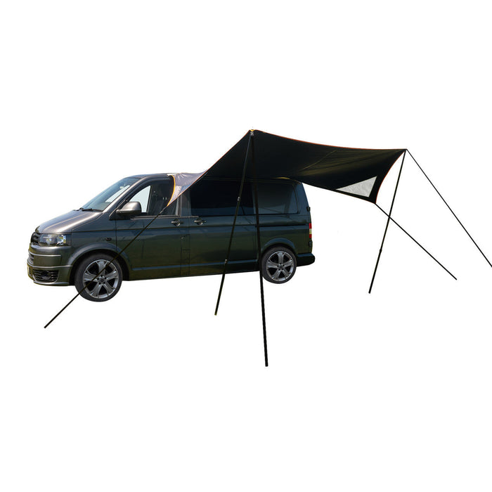 OLPRO Modern Shade Campervan Canopy - Orange Olpro - Dynamic Drive