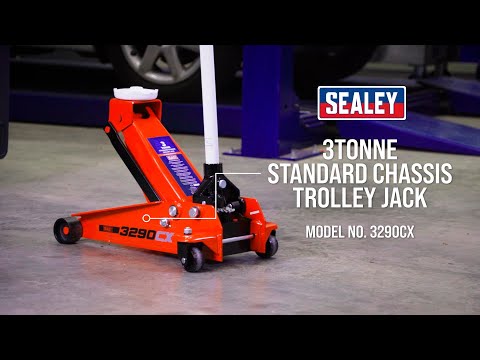 Sealey Trolley Jack 3tonne 3290CX Sealey - Dynamic Drive