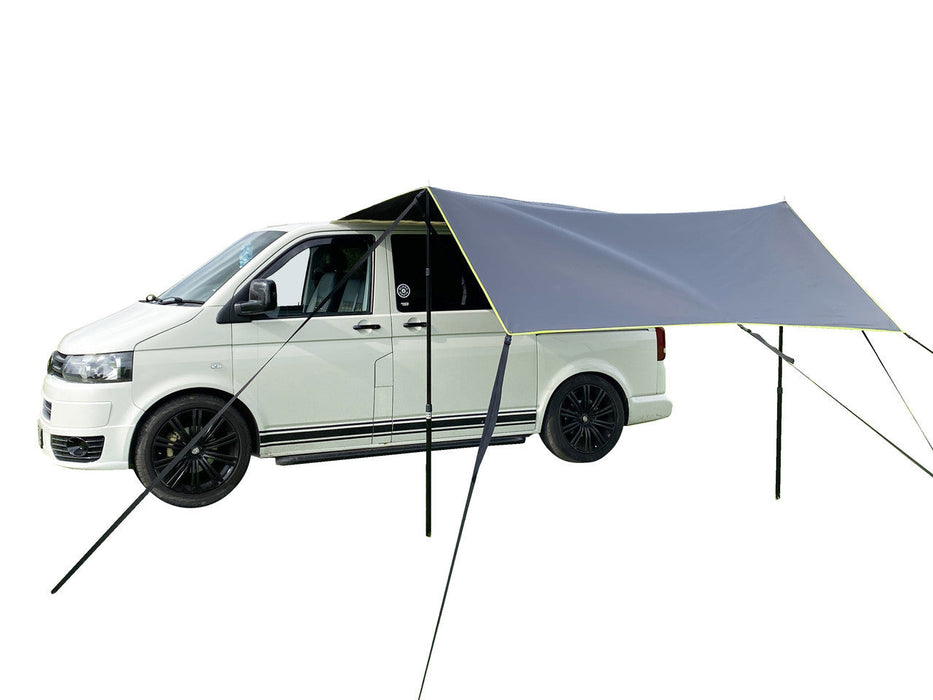 Olpro Rectangle Canopy/Shade (Charcoal) Olpro - Dynamic Drive