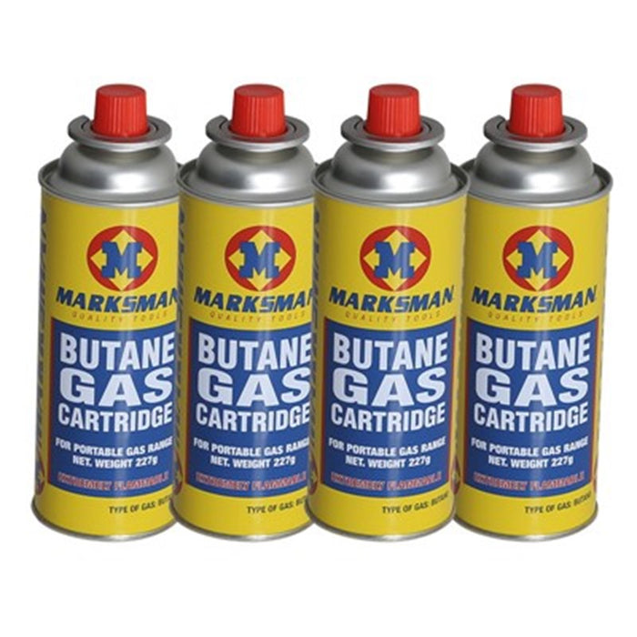 Butane Gas Cartridges (Pack of 4) 68238c Homestyle GB - Dynamic Drive