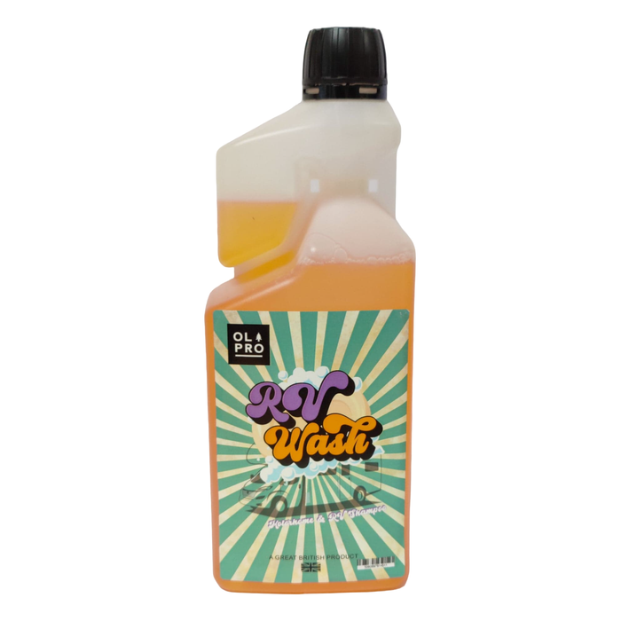Olpro Motorhome Shampoo Plus 1ltr Dosage Bottle Olpro - Dynamic Drive