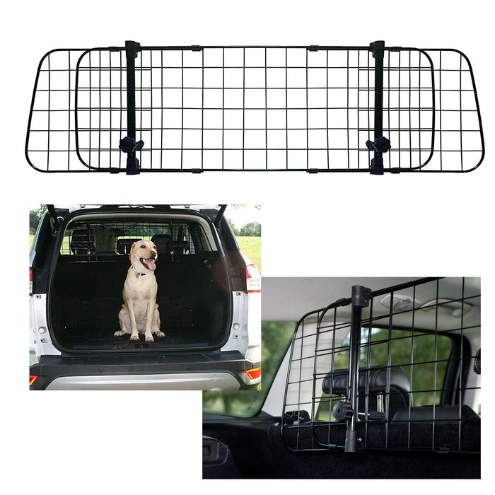 Sakura Universal Dog Guard Adjustable Safety Travel Dog Pet Headrest Car Mesh Barrier UKB4C - Dynamic Drive