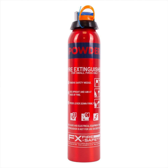 0.6kg BC Dry Power Fire Extinguisher & Blanket Caravan Boat Home Fireblitz - Dynamic Drive