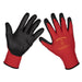 Sealey Flexi Grip Nitrile Palm Gloves (X-Large) Pack of 6 Pairs TSP125XL/6 Sealey - Dynamic Drive