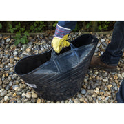 Sealey Heavy-Duty Flexi Tub 40L Black SFT40B Sealey - Dynamic Drive