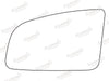 Summit Stick-On Standard Mirror Glass fits Vauxhall Omega LHS Summit - Dynamic Drive