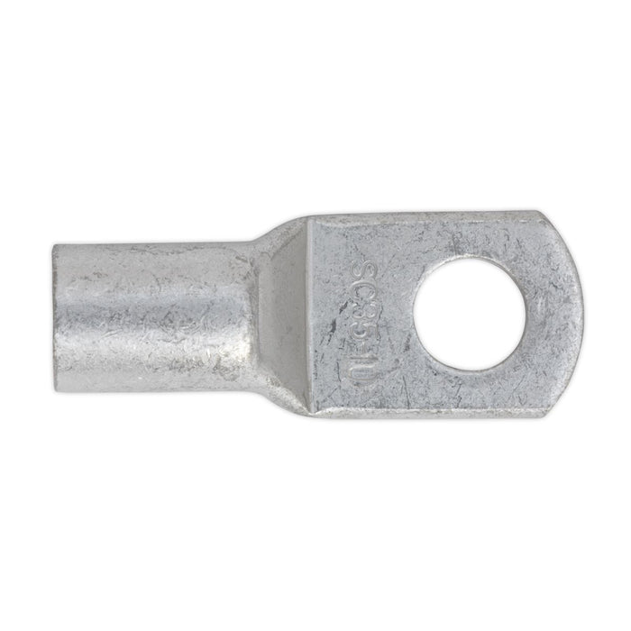 Sealey Copper Lug Terminal 35mmï x 10mm Pack of 10 LT3510 Sealey - Dynamic Drive
