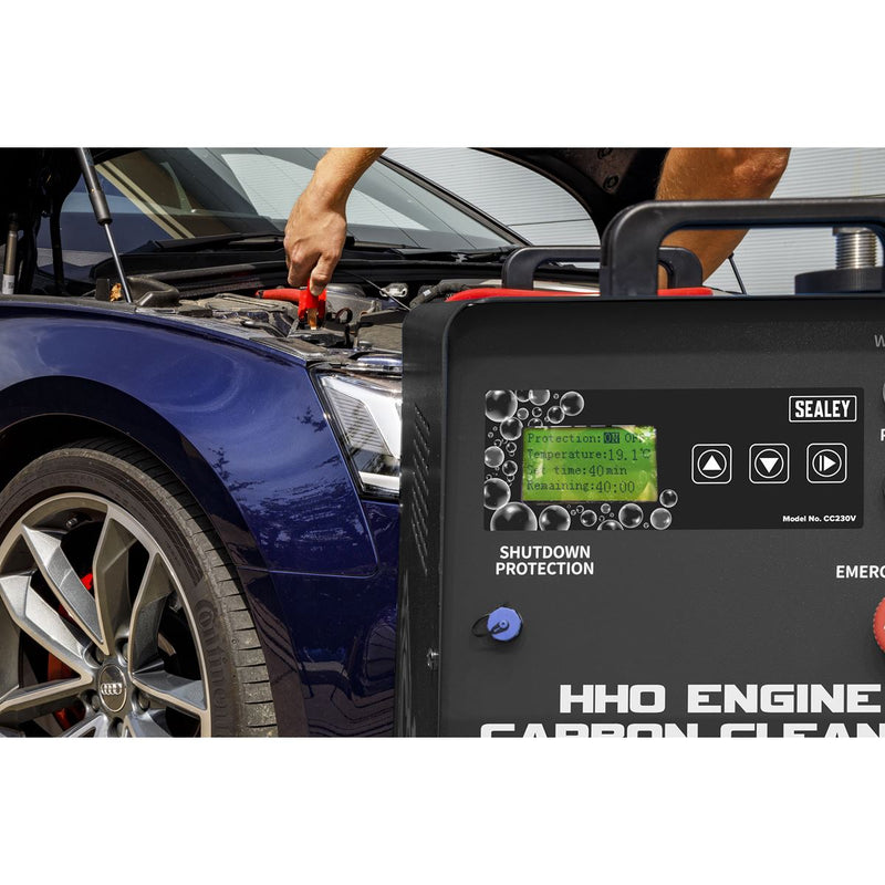 Sealey HHO Engine Carbon Cleaner 230V CC230V Sealey - Dynamic Drive