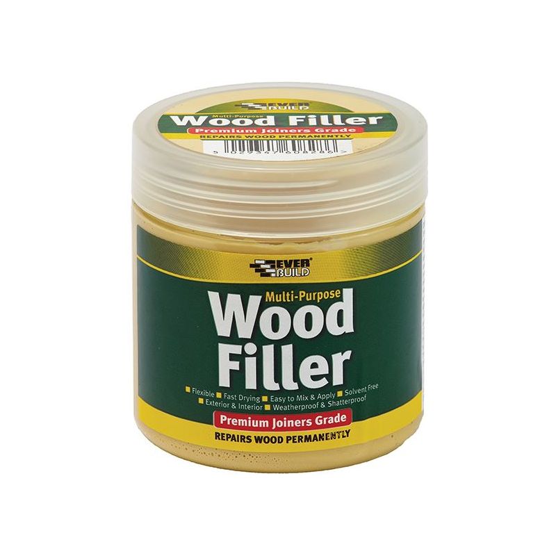 Everbuild Sika Multipurpose Premium Joiners Grade Wood Filler Dark Oak 250ml Everbuild Sika - Dynamic Drive