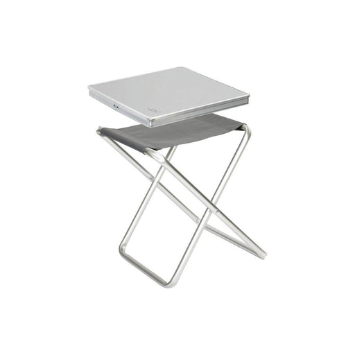 Bo-Camp Stool & Top Foldable Grey Bo-Camp - Dynamic Drive