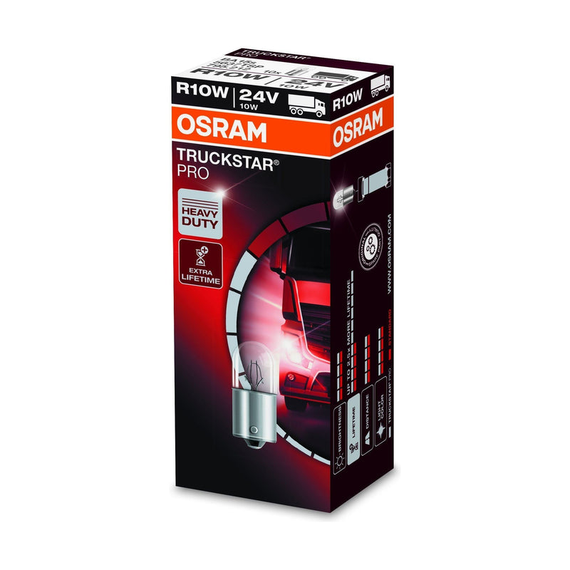 Osram TRUCKSTAR PRO Blinklichtlampe R10W, 5637TSP, 24V, 10er Faltschachtel Osram - Dynamic Drive