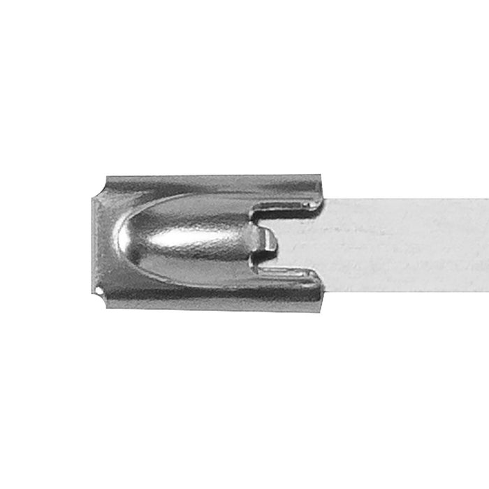Sealey Stainless Steel Cable Tie 150mm x 4.6mm - Pack of 100 CTSS150 Sealey - Dynamic Drive
