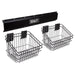 Sealey Wall Mounting 2 Basket Storage Rail APHKIT6 Sealey - Dynamic Drive