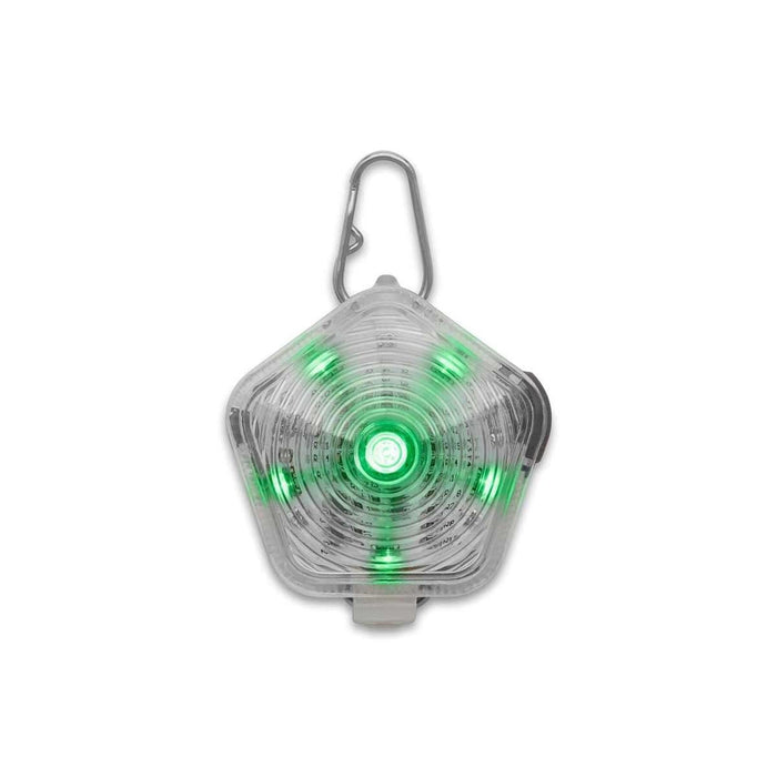 Ruffwear Beacon Dog Safety Light Clear Lake (One Size) Ruffwear - Dynamic Drive