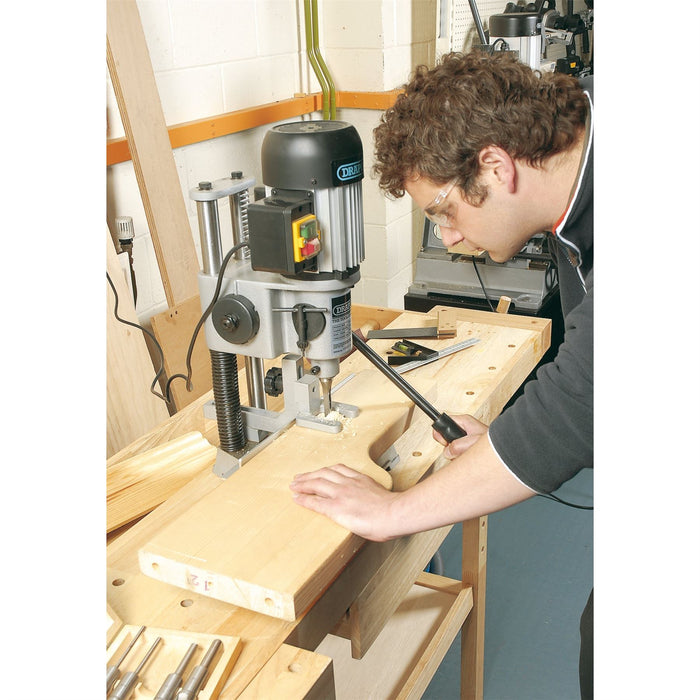 Draper Hollow Square Mortice Chisel and Bit Set (5 Piece) 40406 Draper - Dynamic Drive