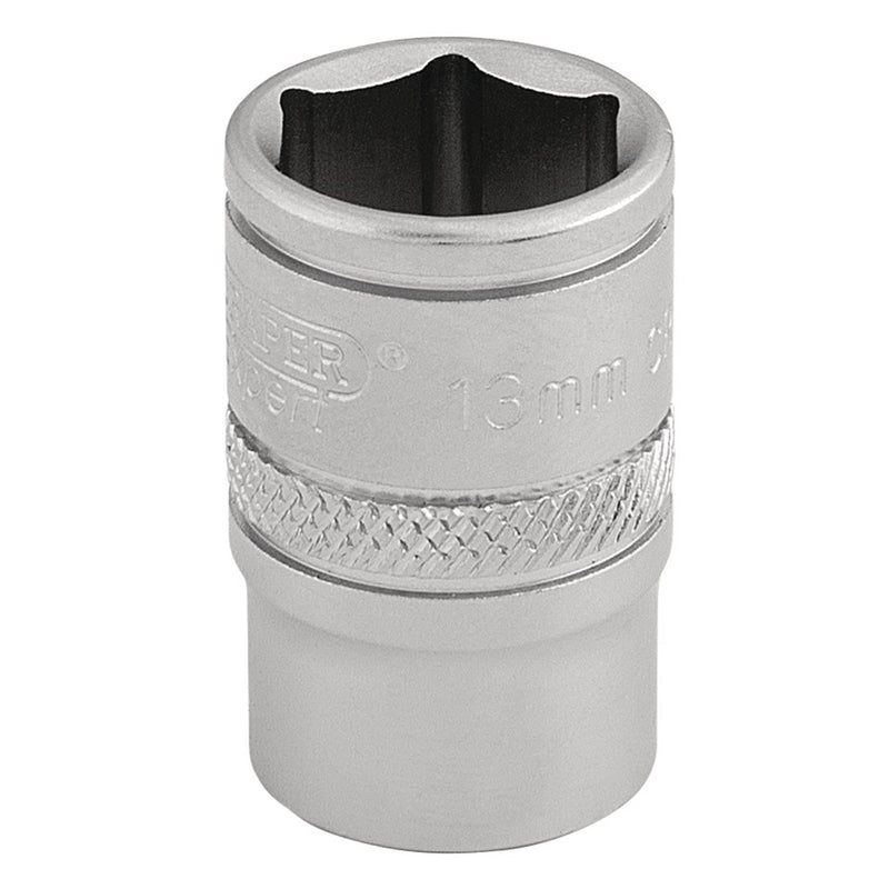 Draper 6 Point Metric Socket, 3/8" Sq. Dr., 13mm 16539 Draper - Dynamic Drive