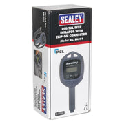 Sealey Digital Tyre Inflator with Clip-On Connector SA394 Sealey - Dynamic Drive