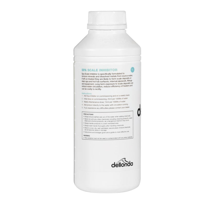Dellonda Hot Tub/Spa Scale Inhibitor 1L DL59 Dellonda - Dynamic Drive