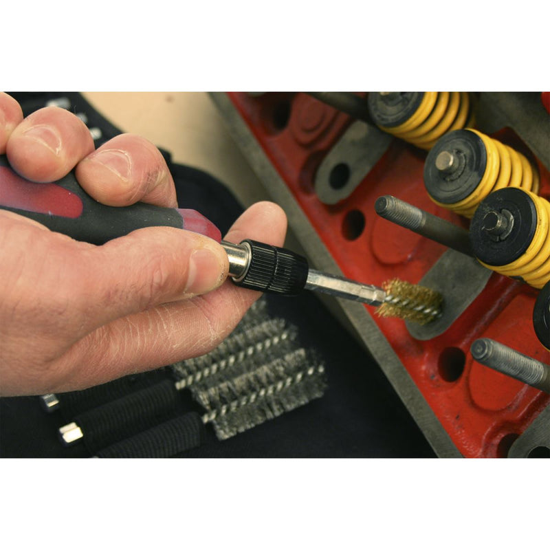 Sealey Cleaning & Decarbonising Brush Set 20pc VS1800 Sealey - Dynamic Drive