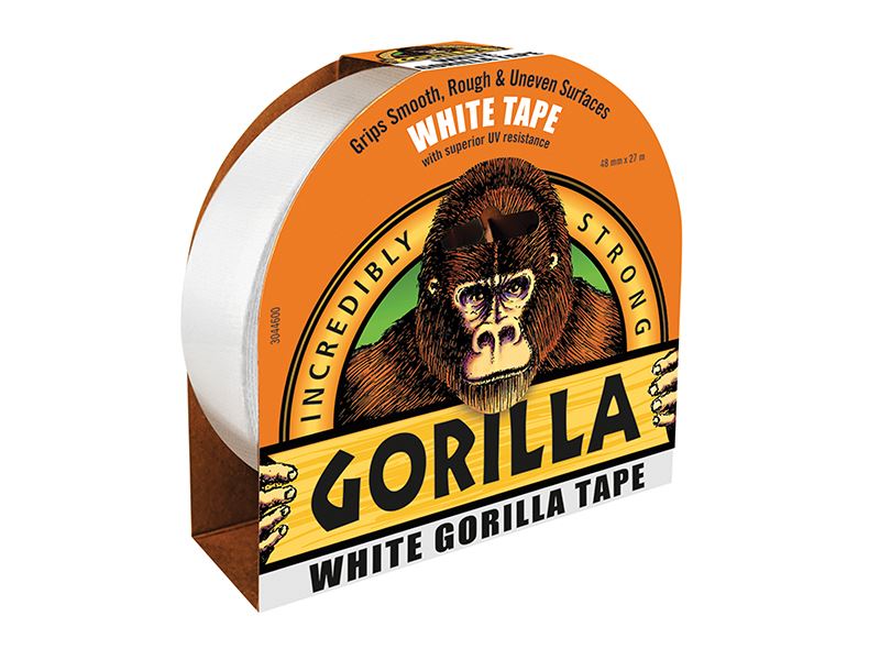 Gorilla Glue Gorilla Tape® 48mm x 27m White Gorilla Glue - Dynamic Drive