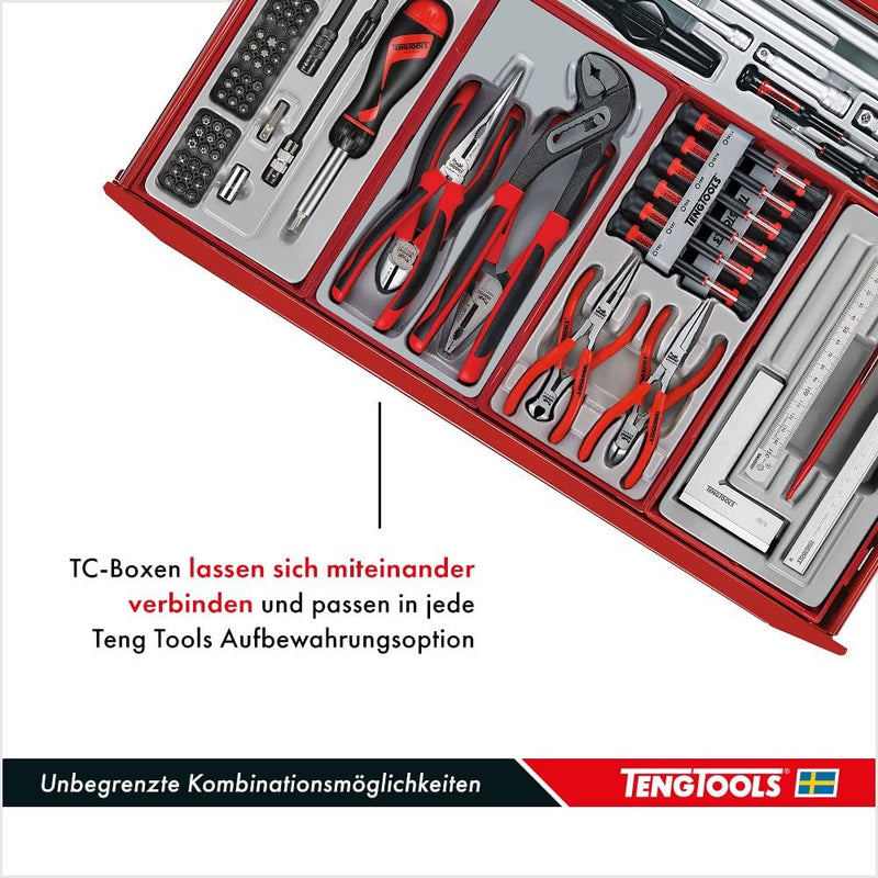 Teng Tools Plier Set TPR Grip TT1 4 Pieces Teng Tools - Dynamic Drive