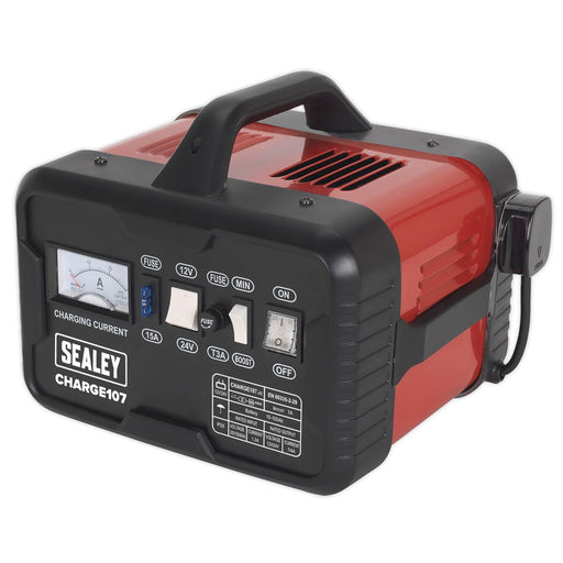 Sealey Battery Charger 11Amp 12/24V 230V CHARGE107 Sealey  - Dynamic Drive