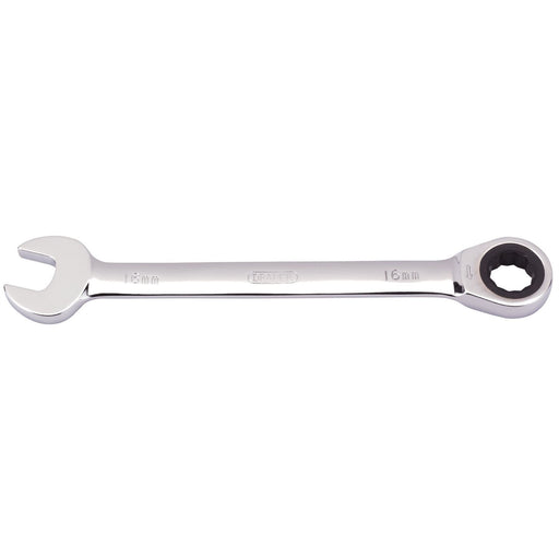 Draper Metric Ratcheting Combination Spanner, 16mm 31013 Draper - Dynamic Drive