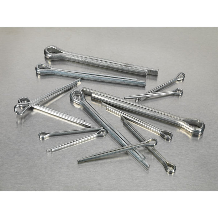 Sealey Metric/Imperial Split Pin Assortment 230pc - Large Sizes AB003SP Sealey - Dynamic Drive