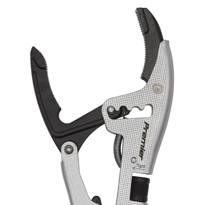 Sealey Locking Pliers 250mm Extra-Wide Opening AK6870 Sealey - Dynamic Drive