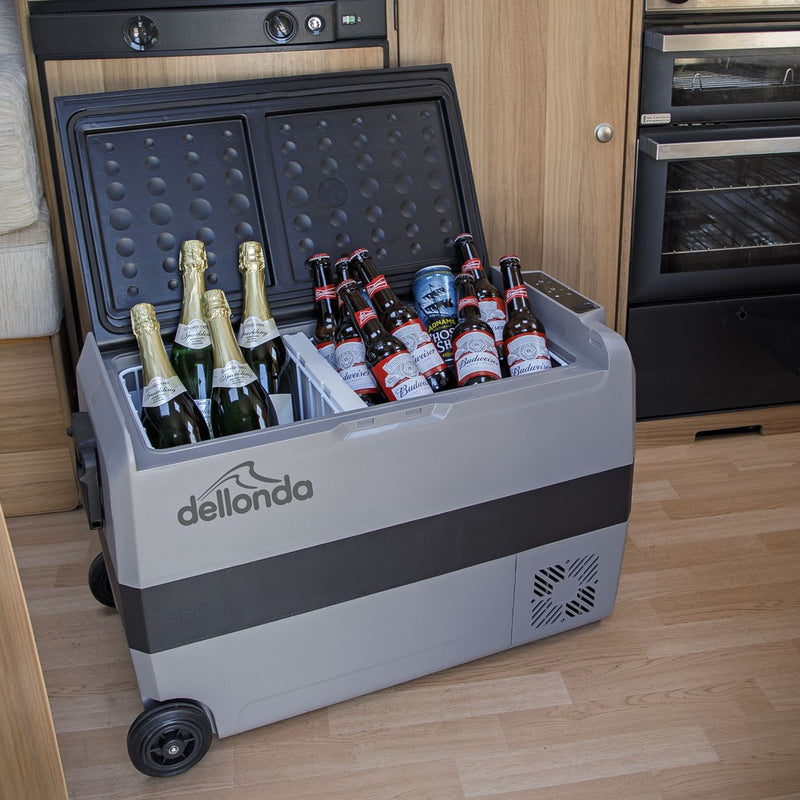 Dellonda Portable Fridge Freezer/Cool Box with LED Display 60L DL15 Dellonda - Dynamic Drive