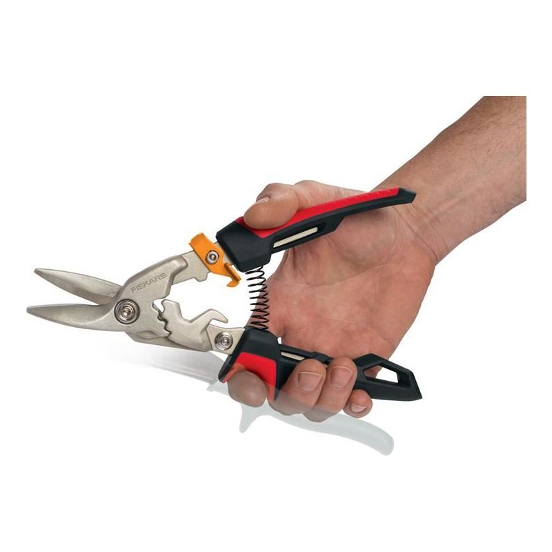 Fiskars PowerGear™ Aviation Snips Left Cut 250mm (10in) Fiskars - Dynamic Drive