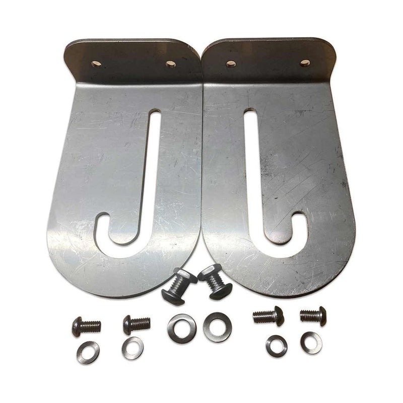 AG Adjustable Solar Panel Brackets (Pair / 152mm x 76mm) - Easily Adjust Your So AG - Dynamic Drive