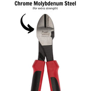 Teng Tools Heavy Duty Side Cutting Plier TPR Grip 200mm Teng Tools - Dynamic Drive