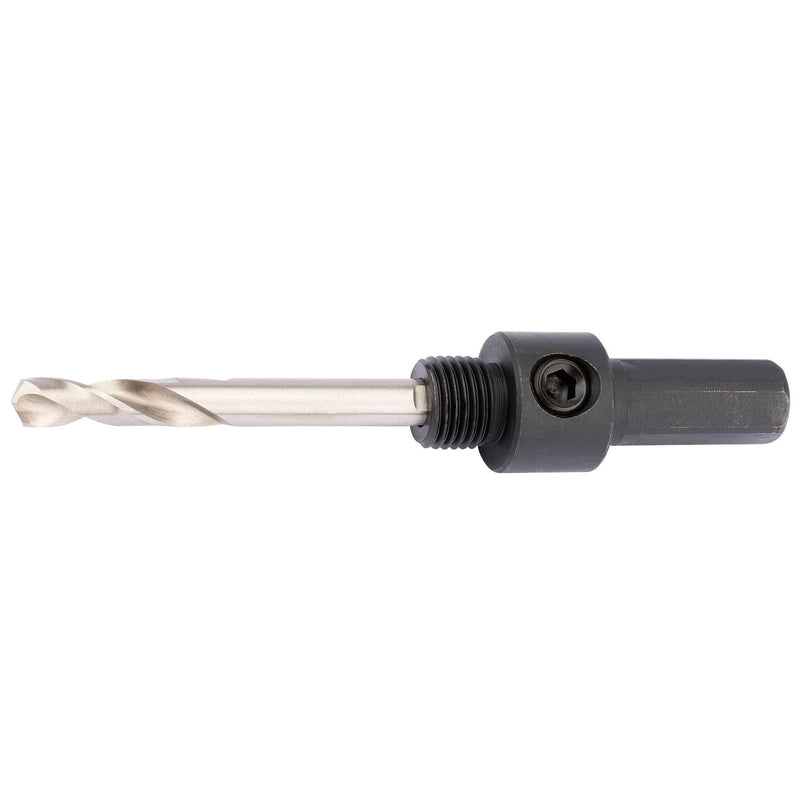 Draper Hex. Shank Holesaw Arbor with HSS Pilot Drill for 14 - 30mm Holesaws, 7/1 Draper - Dynamic Drive