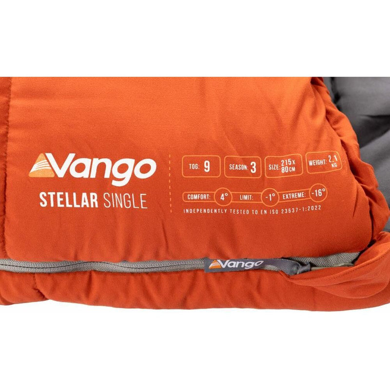 Vango Stellar Single Sleeping Bag Harissa Vango - Dynamic Drive