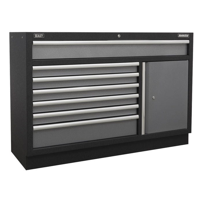 Superline Pro Superline PRO Storage System with Pressed Wood Worktop 4.9m Superline Pro - Dynamic Drive